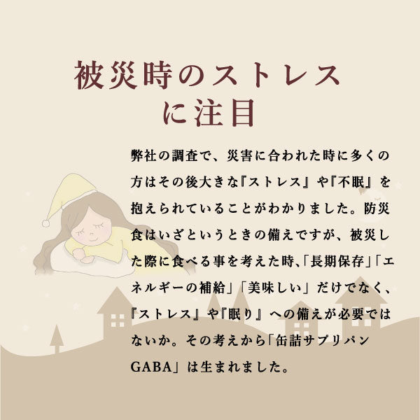 缶詰サプリパン GABA(ギャバ)メープル味・24缶セット