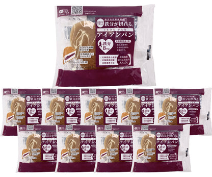 鉄分が摂れるあんぱん【アイアンパン】